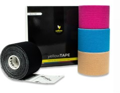 Kineziološka traka YT-55 5mx5cm Kinesio yellowsport 4 kom OMC